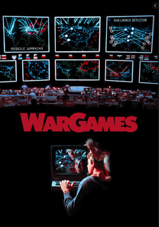 WarGames advertisement or poster