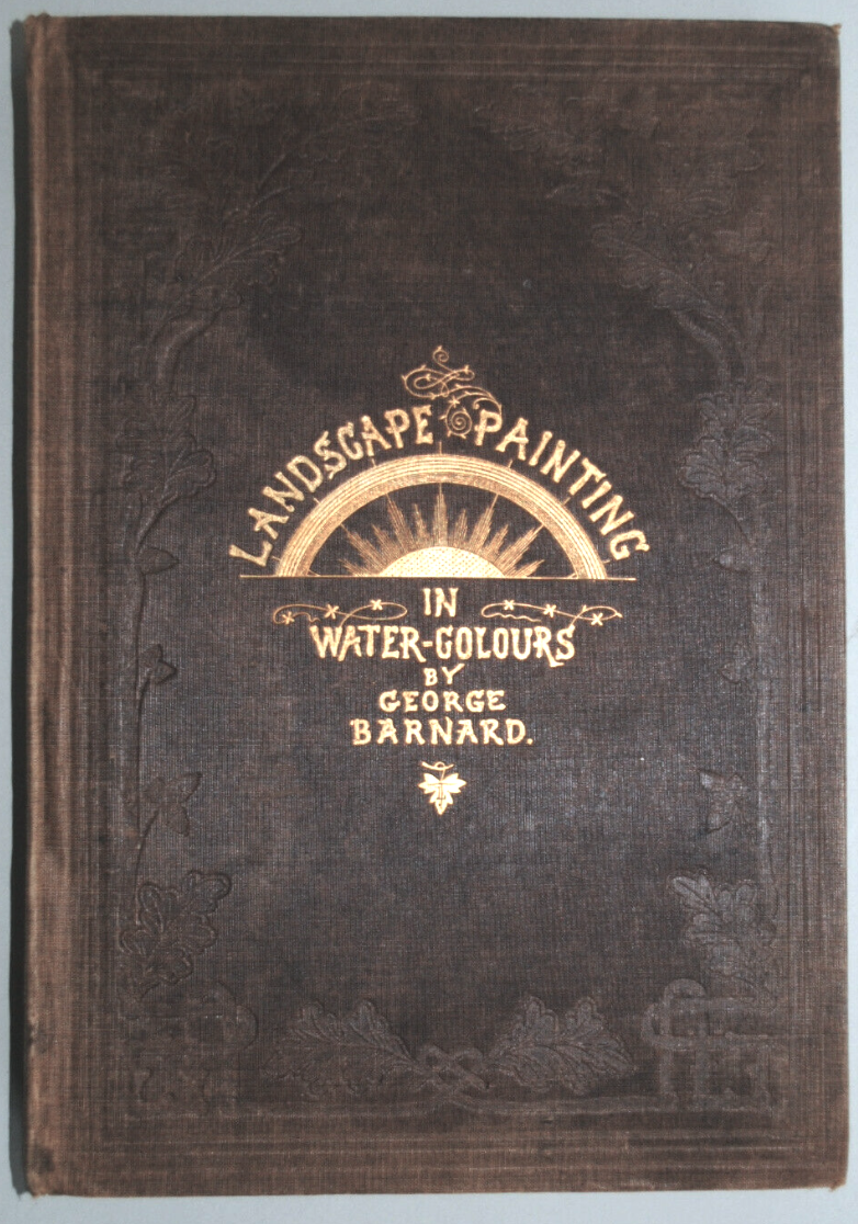 John Leighton design on the upper cover of Barnard's book John Leighton design on the upper cover of Barnard's book