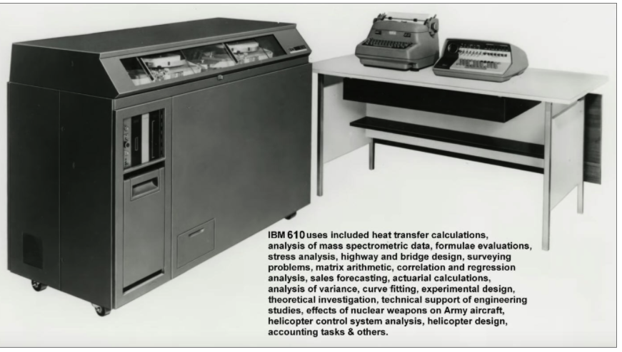IBM 610 system
