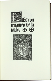 Title page of the 1503 printing from the 2006 facsimile.