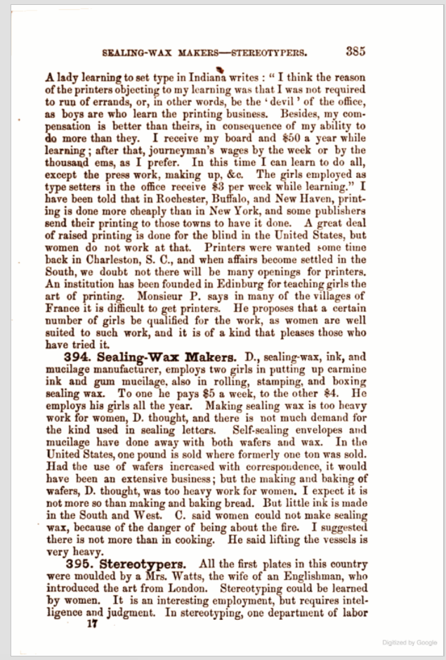printer's jobs for women last page