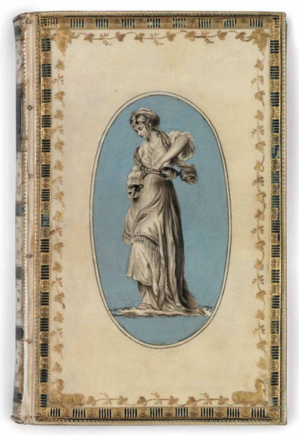 Vellum binding by Edwards of Halixfax on William Mason, The English Garden: A Poem (1783).