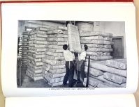 "A Frequent two Card Load Arrival of Paper." Notice how the bundles of paper were obviously wrapped by hand and tied with twine.