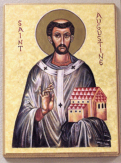 St Augustine of Canterbury by Karen Cooper