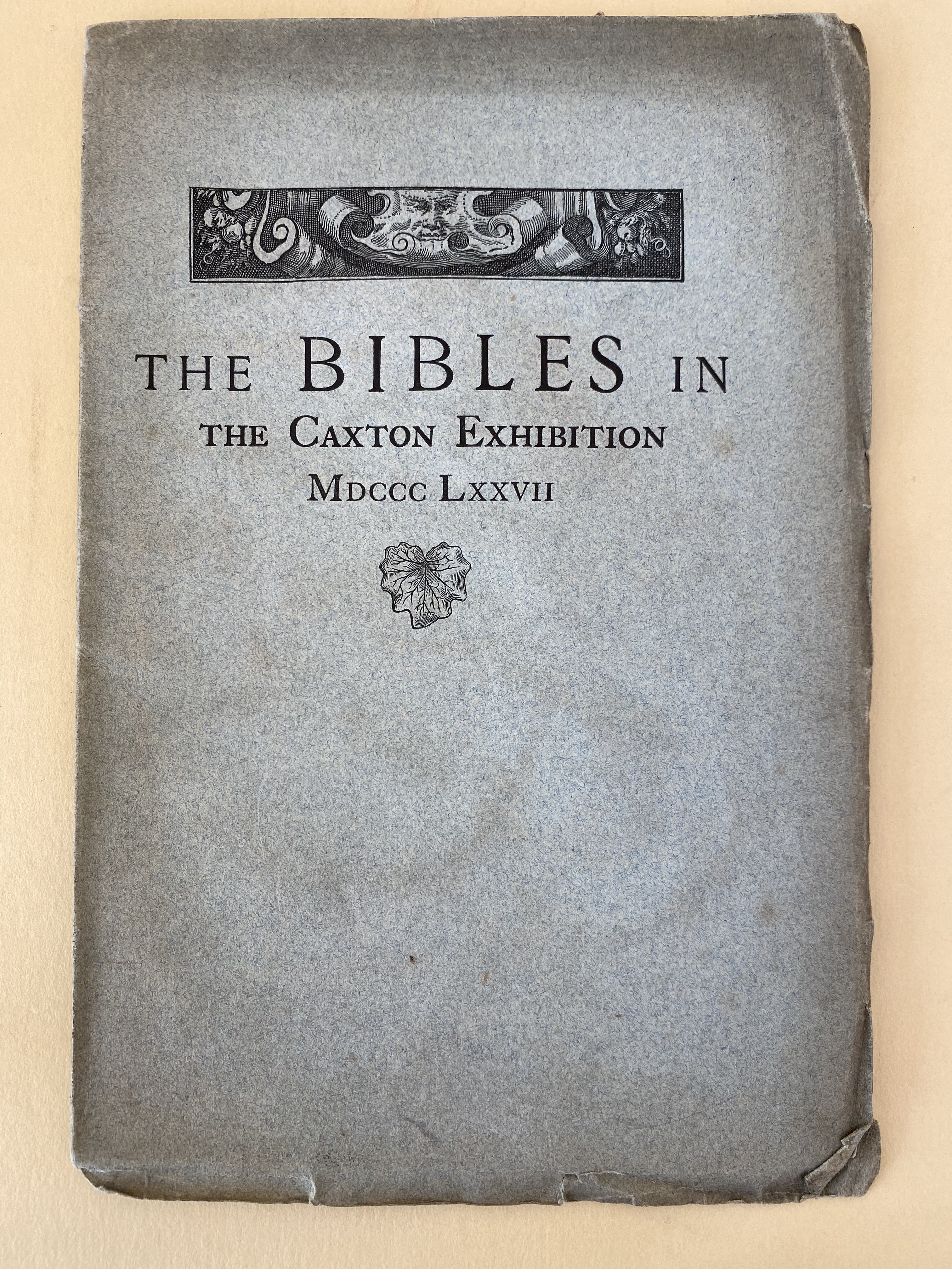 Stevens Bibles in the Caxton Exhibition