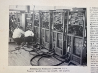 Image of assembling the IBM 702 from TIME