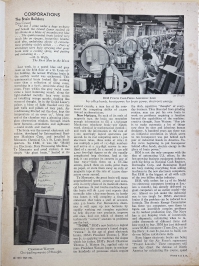 First page of the article on IBM from TIME