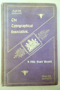 Typographical Association binding