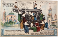 The $100,000 typewriter, Giant Underwood typewriter at Panama Pacific Exposition actually worked.