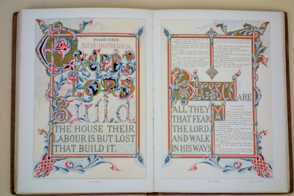 Victoria Psalter page opening 3