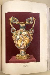 "A Vase in Urbino Ware."