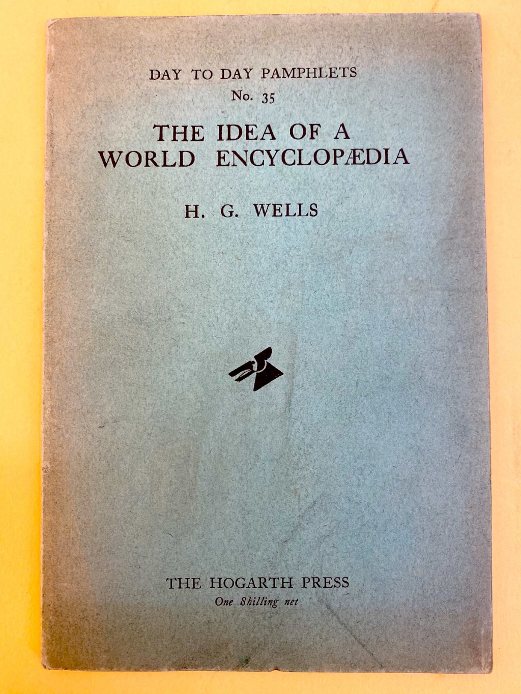 Wells, The Idea of a World Encyclopedia 1936