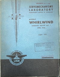 Whirlwind Summary Report No. 1, 1946