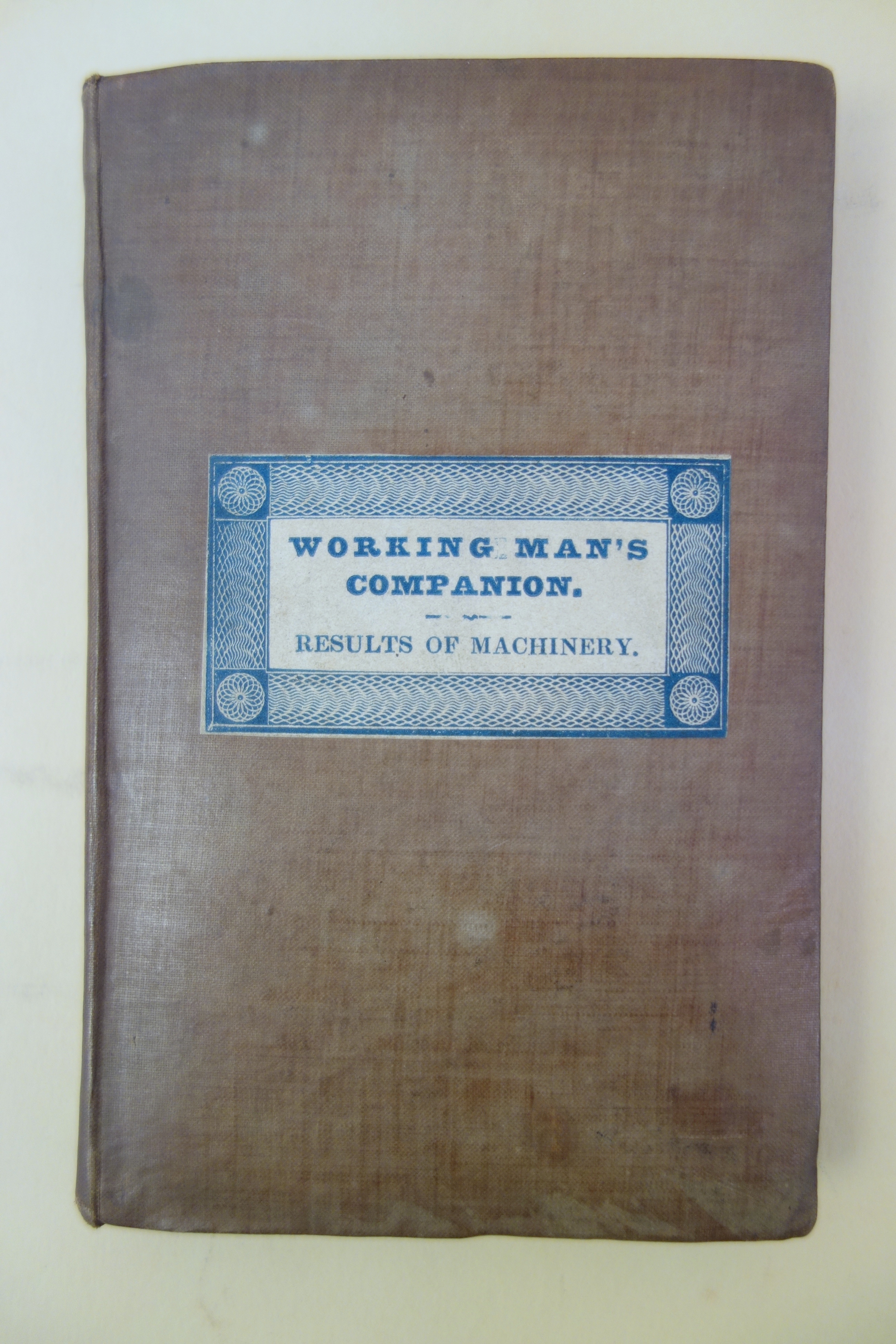 Working Man's Companion binding