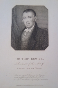 This engraved portrait of Bewick appropriately describes him as "Restorer of the art of engraving on wood."