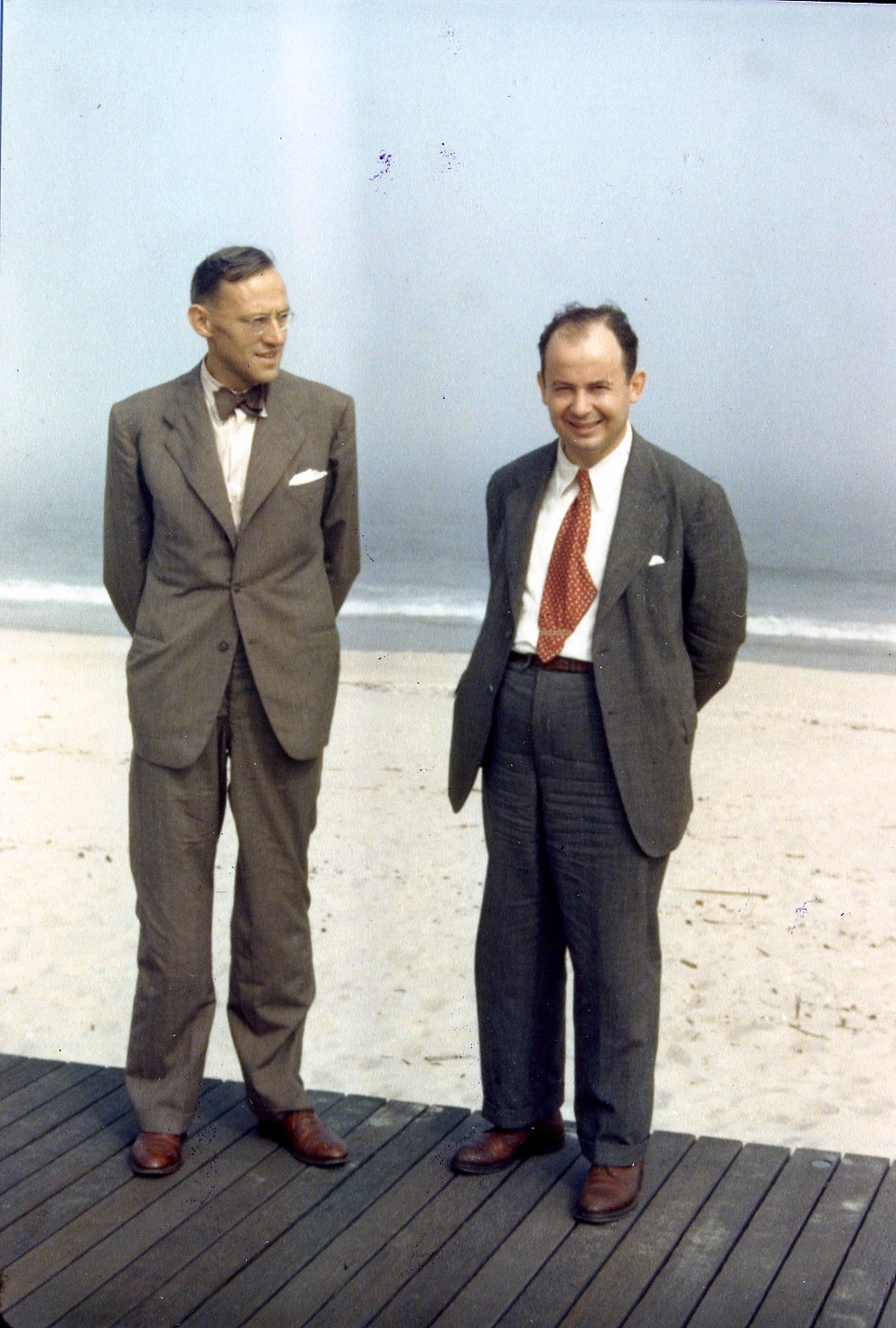 









Oskar Morgenstern and John von Neumann. (Shelby White and Leon Levy Archives Center)


 











