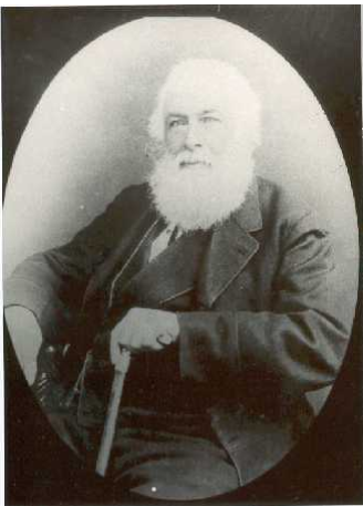 Photograph of David Payne in old age from Otley.co.uk.