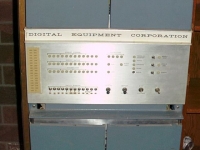 Front panel of a PDP-5