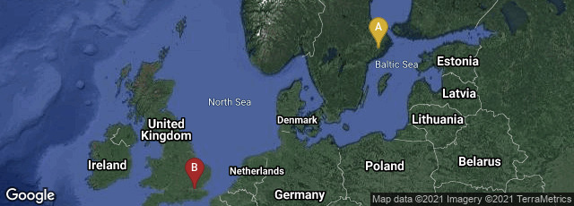 Detail map of Norrmalm, Stockholm, Stockholms län, Sweden,London, England, United Kingdom