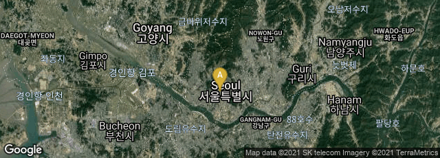 Detail map of Pyeong-dong, Jongno-gu, Seoul, South Korea