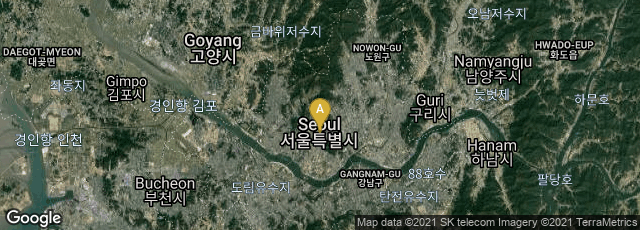 Detail map of 명동, 서울특별시, South Korea
