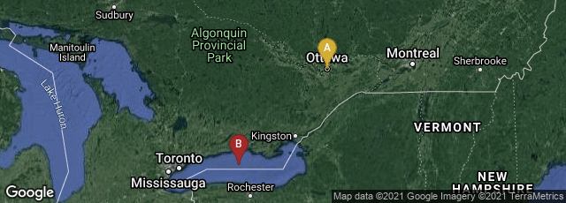 Detail map of Ottawa, Ontario, Canada,Ontario, Canada