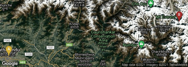 Detail map of काठमाडौँ, नयाँ बानेश्वर, मध्यमाञ्चल, Nepal,Tingri County, Shigatse, Tibet, China