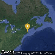 Overview map of Newton, Massachusetts, United States