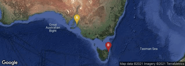 Detail map of Adelaide, South Australia, Australia,Saint Marys, Tasmania, Australia