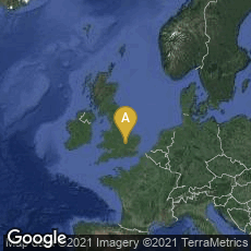 Overview map of Milton Keynes, England, United Kingdom