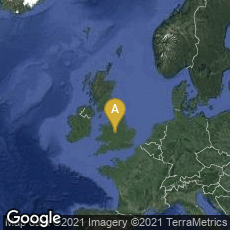 Overview map of Birmingham, England, United Kingdom