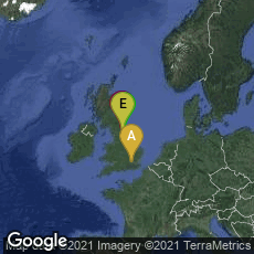 Overview map of London, England, United Kingdom,Witton Park, Bishop Auckland, England, United Kingdom,Stockton-on-Tees, England, United Kingdom,Shildon, England, United Kingdom,Darlington, England, United Kingdom