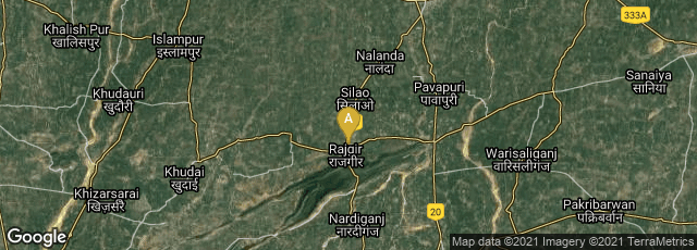 Detail map of Dangi Tola, Rajgir, Bihar, India
