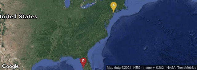 Detail map of Brooklyn, New York, United States,Sarasota, Florida, United States