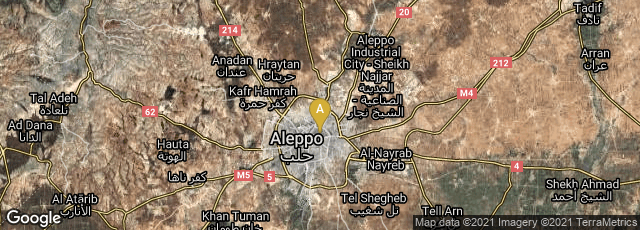 Detail map of Midan, Aleppo, Aleppo Governorate, Syria