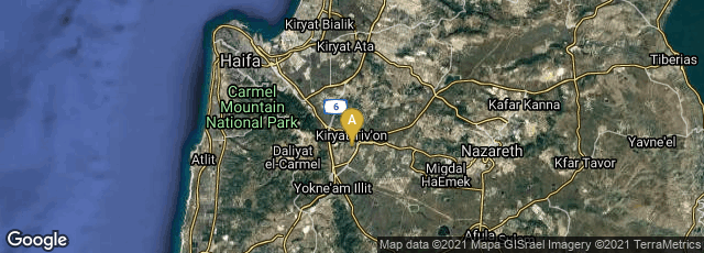 Detail map of Kiryat Tiv