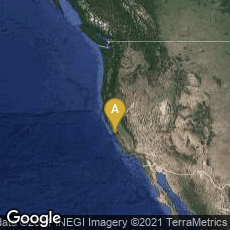 Overview map of Santa Clara, California, United States